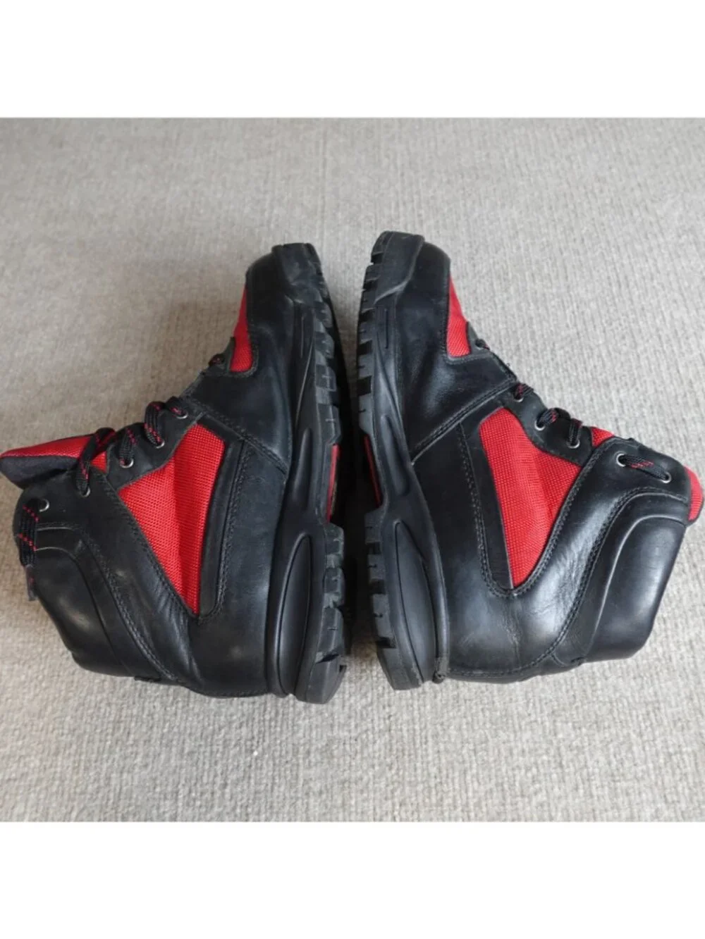 The North Face Mens Boots 9 Black Red Steep Tech Gore-Tex Vintage